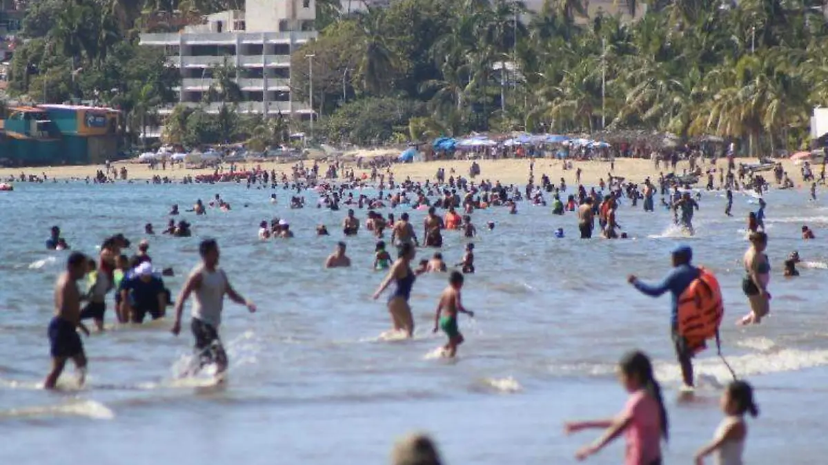 Playas llenas acapulco ultimo fin